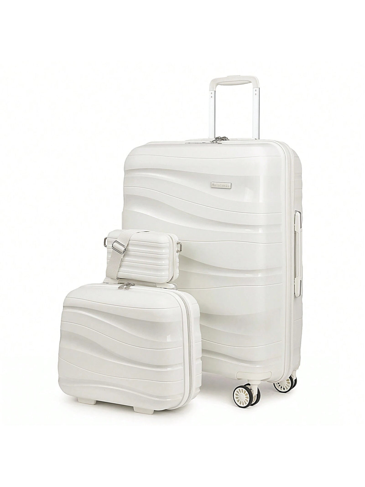 Joyway 20x14x6" Carry On Luggage, PP Hardshell Spinner Suitcase, Airline Approved Travel Trolley Bag, Durable Travel Essential For Men & Women