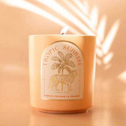 Jungle Club - Tropic Sunrise Candle | Pomelo, Coconut, & Orange