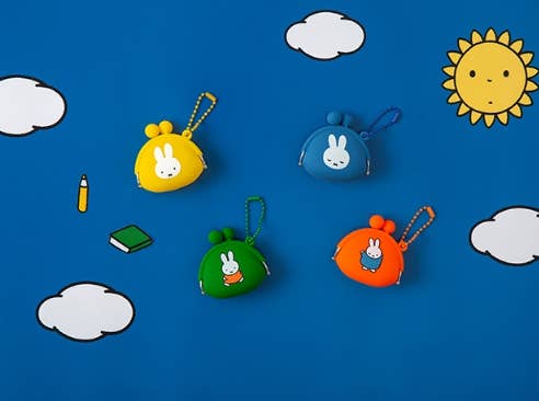 K-Wonderland - Miffy Mini Silicone Snap Pouch
