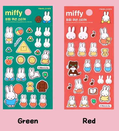 K-Wonderland - Miffy Soft Cushion Sticker Pack
