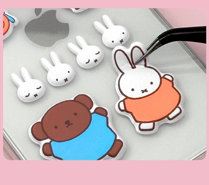 K-Wonderland - Miffy Soft Cushion Sticker Pack