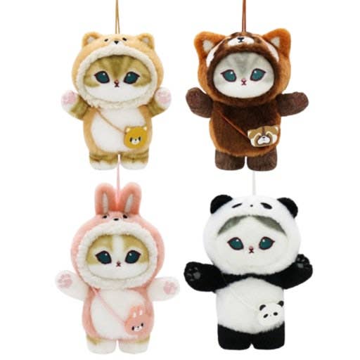 K-Wonderland - Mofusand Plush Keychain - Animal Costume