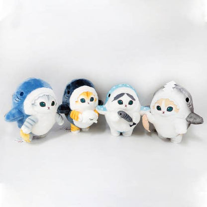 K-Wonderland - Mofusand Shark Costume Plush Keychain Bag Charm