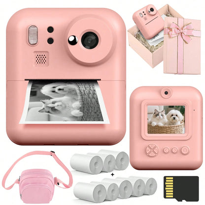 Kids Selfie Digital Camera, Portable Toy Camera, Children's Birthday Gift, Christmas And New Year Gift- Back To School Gift, Best Choice For Gifts, Suitable For 3-12 Years Old Boys And Girls Birthday