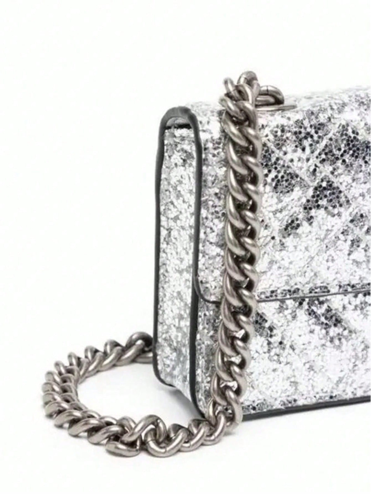 Kur T Geiger Luxury Quilted Mini Chain Crossbody Bag Versatile Shoulder Crossbody & Handheld Flap Bag Classic Flap Design Shoulder & Handbag