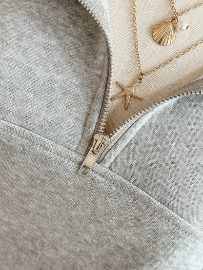 Lalippa Women's Loose Split Zip-Up Hoodie,Graduation,Teacher,Back To School Pullover Fall