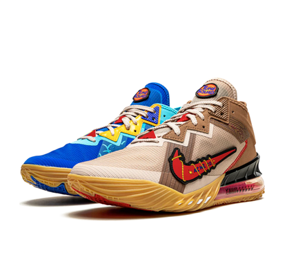 Nike LeBron 18 Low "Wile E. vs Roadrunner Space Jam"