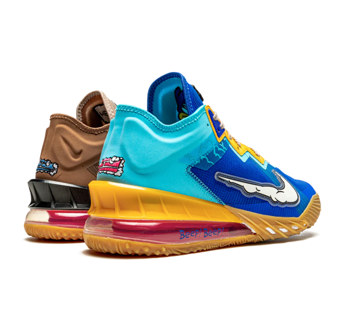 Nike LeBron 18 Low "Wile E. vs Roadrunner Space Jam"