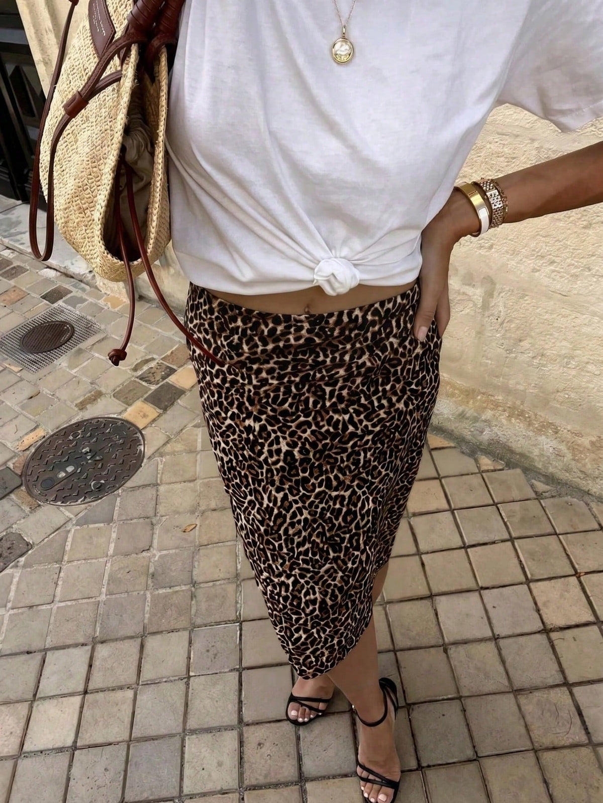 Leopard Print Skirt, Party Wear, Office Wear, Women's Short Skirt, Music Festival Wear, Casual Outdoor Wear, Women's Street Fashion, Autumn Women's Sc