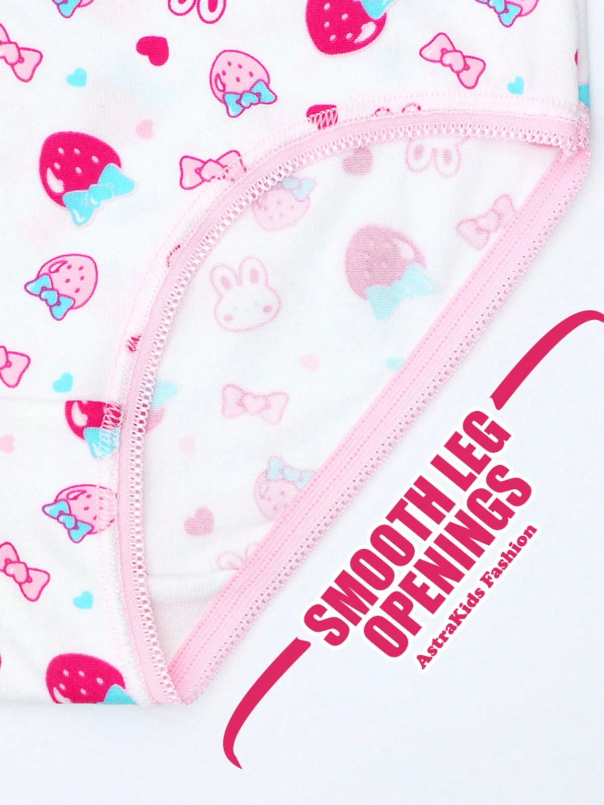 Little Girl Underwear Soft Comfortable Lovely Print 24 Pack Panties For Kids 4-8 Years