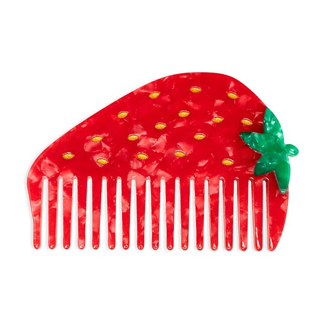 Living Royal Mini Hair Comb - Strawberry