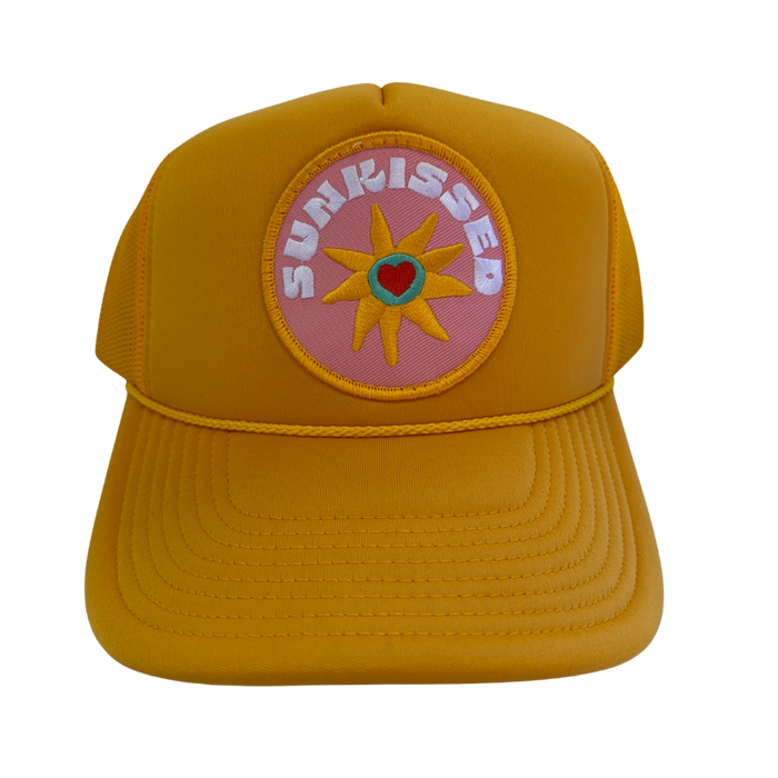Local Beach Trucker Hat - Sunkissed (Gold)