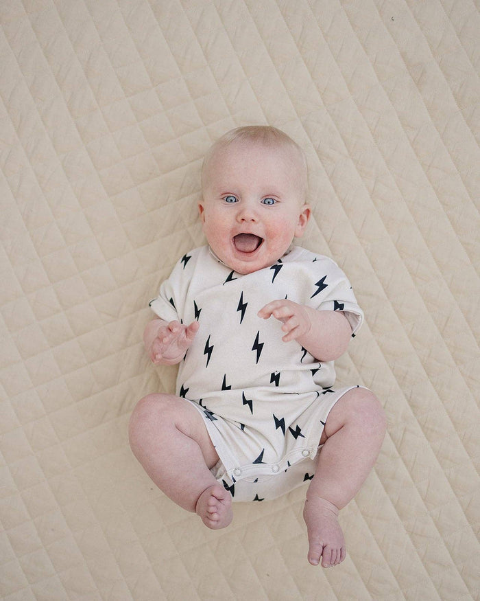 Lucky Panda Kids - Cotton Romper - Little Bolt (Final Sale)