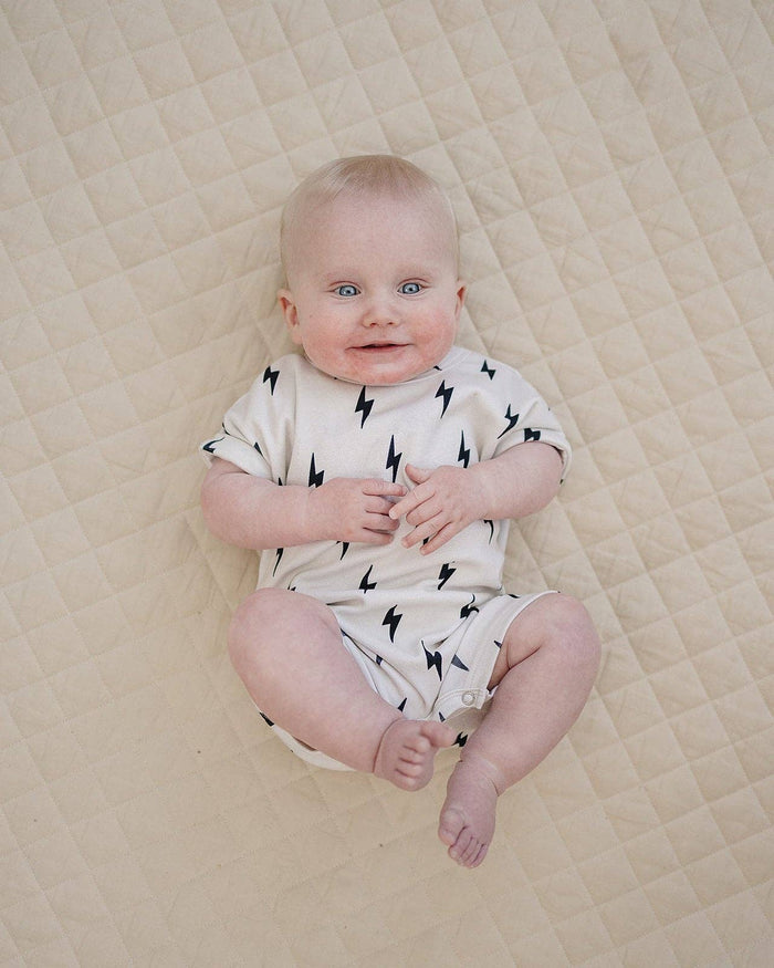 Lucky Panda Kids - Cotton Romper - Little Bolt (Final Sale)