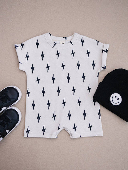 Lucky Panda Kids - Cotton Romper - Little Bolt (Final Sale)