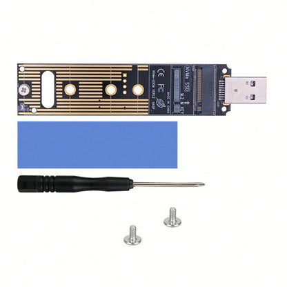 M.2 Interface NVME SSD To USB 3.1 Adapter For PCIe NVMe Based M Key B+M Key SSD
