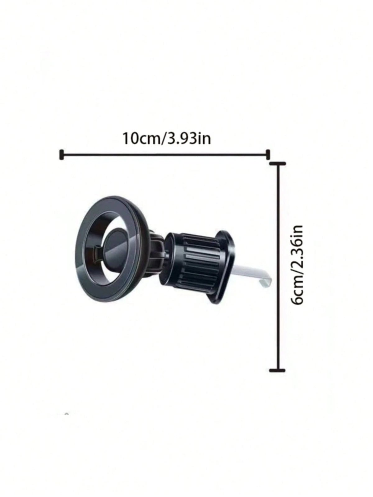 Magnetic Car Phone Holder- Strong Magnet, Adjustable Car Magnetic Phone Mount, 360° Rotating Air Vent Mount, Suitable For Smartphone Navigation, Sturdy Anti-Vibration ABS Holder, Vehicle Accessory