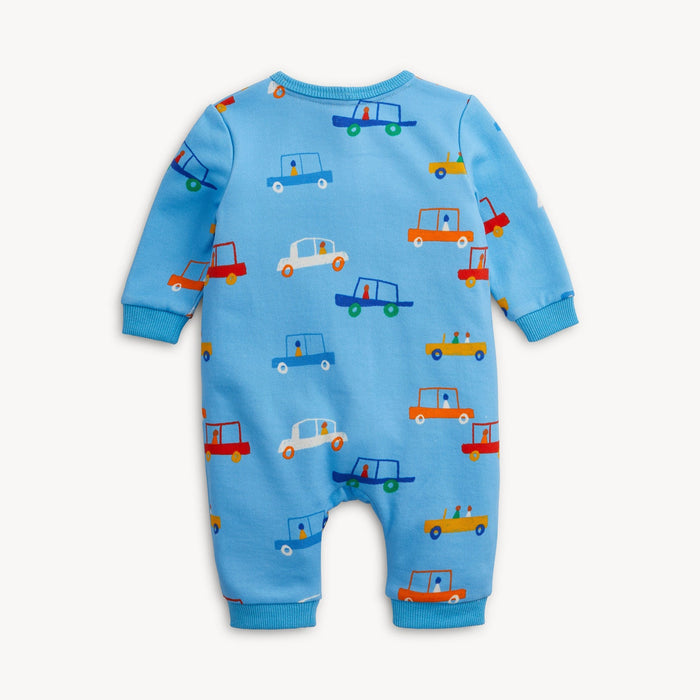 Magnetic Me French Terry Romper - Cars
