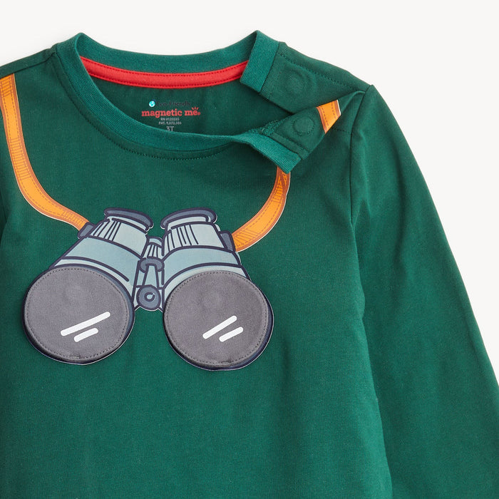 Magnetic Me Top & Jogger Set - Peek-A-Pocket Binoculars