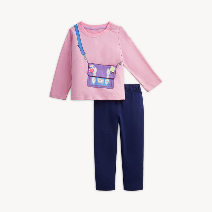 Magnetic Me Top & Legging Set - Peek-A-Pocket Bag
