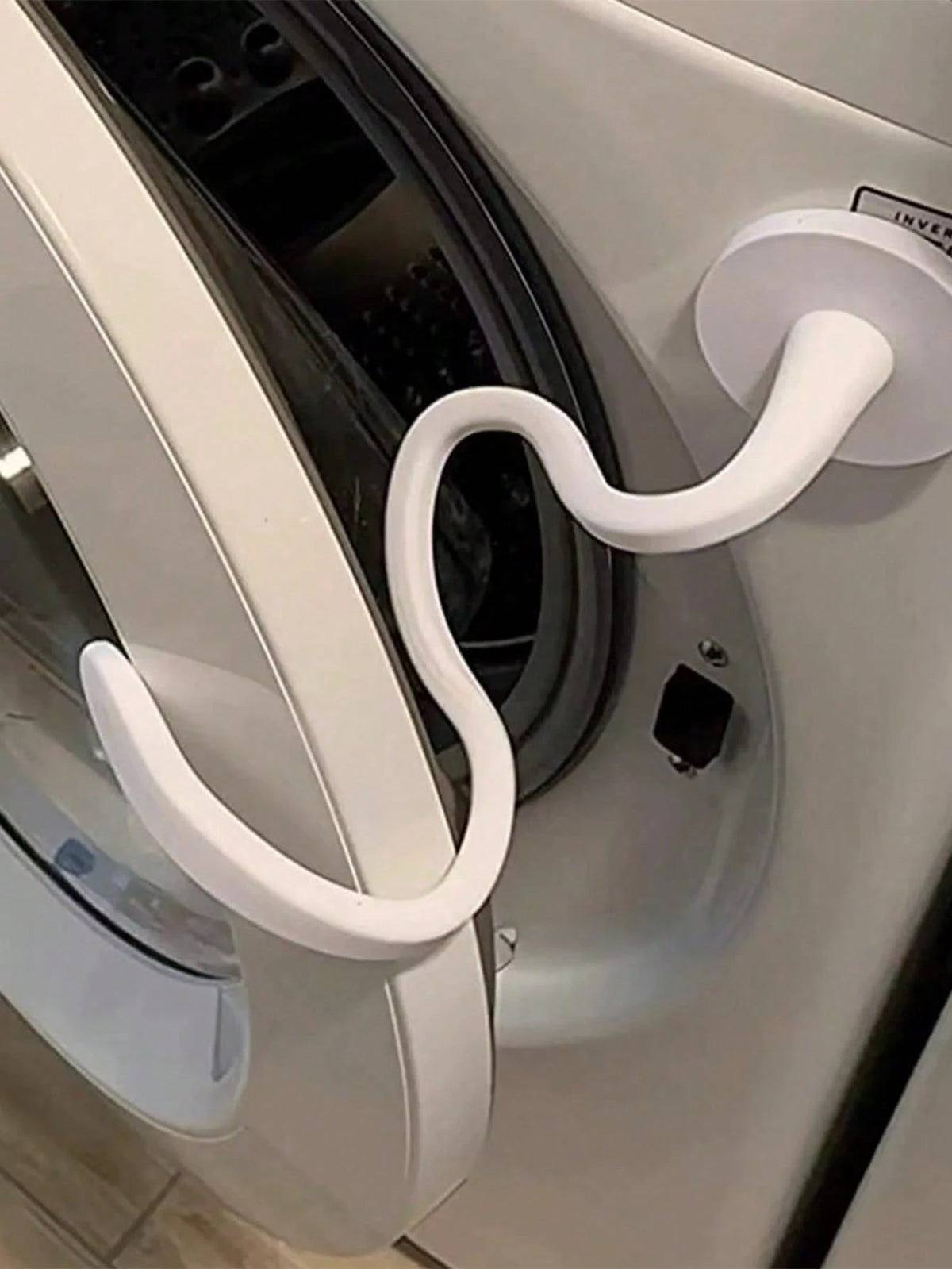 Magnetic Silicone Washing Machine Door Holder, Drum Washing Machine Door Fixed Support, Flexible Silicone Door Stopper, Magnetic Washing Machine Door Support Hook, Anti-Mold Washing Machine Door Open