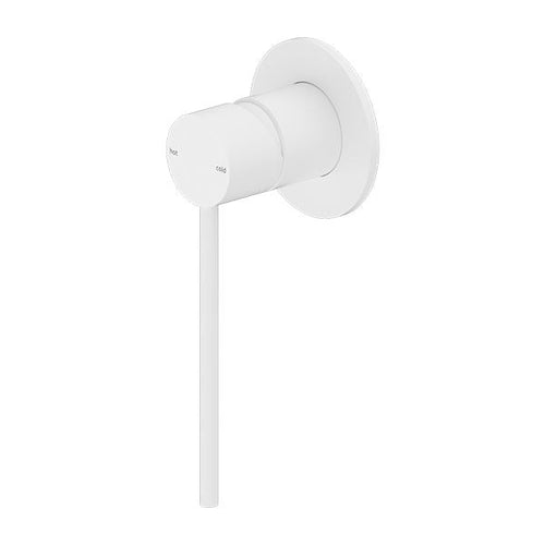 MECCA CARE Shower Mixer Matte White YSW2219-09X-MW Tapware Nero