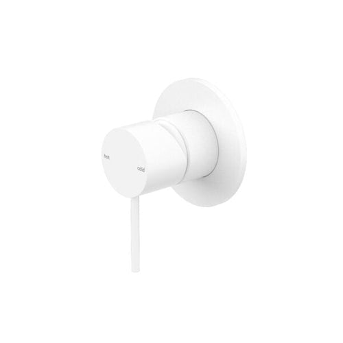 MECCA Shower Mixer Matte White YSW2219-09-MW Tapware Nero