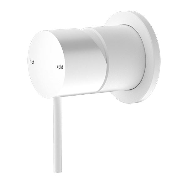 MECCA Shower Mixer Matte White YSW2219-09-MW Tapware Nero 60mm