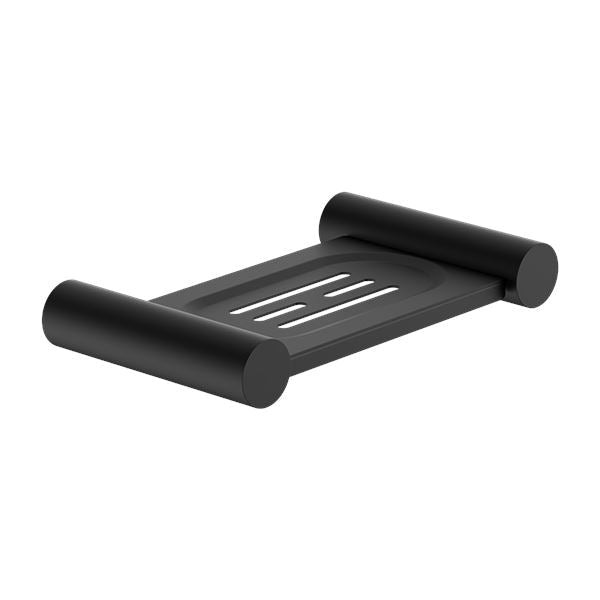 Mecca Soap Dish Holder Matte Black 2381-MB Accessories Nero
