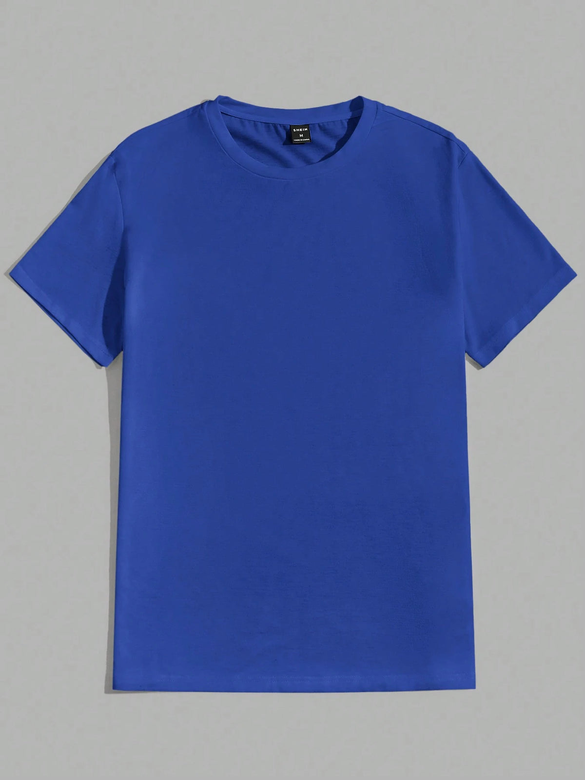 Men 3pcs Solid Lounge Short Sleeve Top
