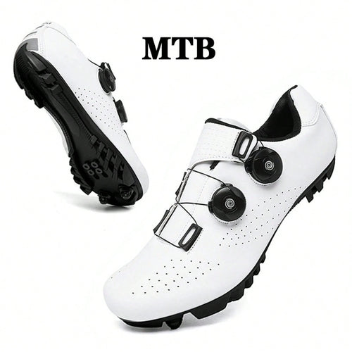 Men's Cycling Shoes Spring Summer Mountain Bike Lock Shoes Road Bike Locked Shoes Hard Sole Indoor Cycling Shoes Bicycle Shoes