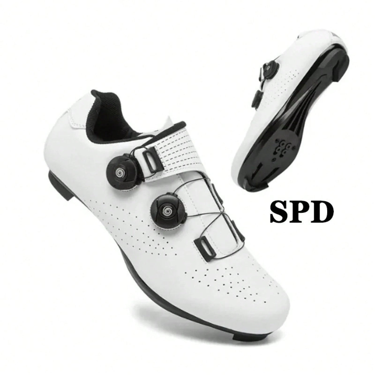 Men's Cycling Shoes Spring Summer Mountain Bike Lock Shoes Road Bike Locked Shoes Hard Sole Indoor Cycling Shoes Bicycle Shoes