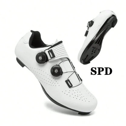 Men's Cycling Shoes Spring Summer Mountain Bike Lock Shoes Road Bike Locked Shoes Hard Sole Indoor Cycling Shoes Bicycle Shoes