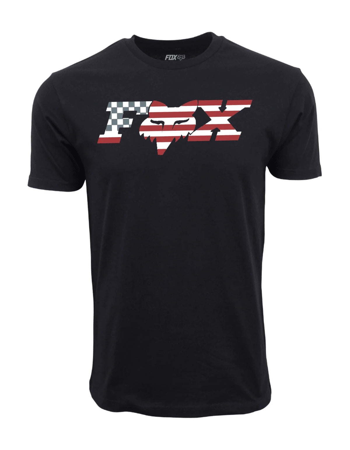 'MENS GRAPHIC MOTORCROSS RACING FLAG LOGO T SHIRT'