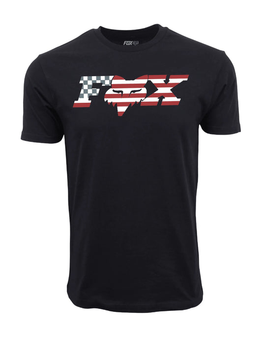 'MENS GRAPHIC MOTORCROSS RACING FLAG LOGO T SHIRT'