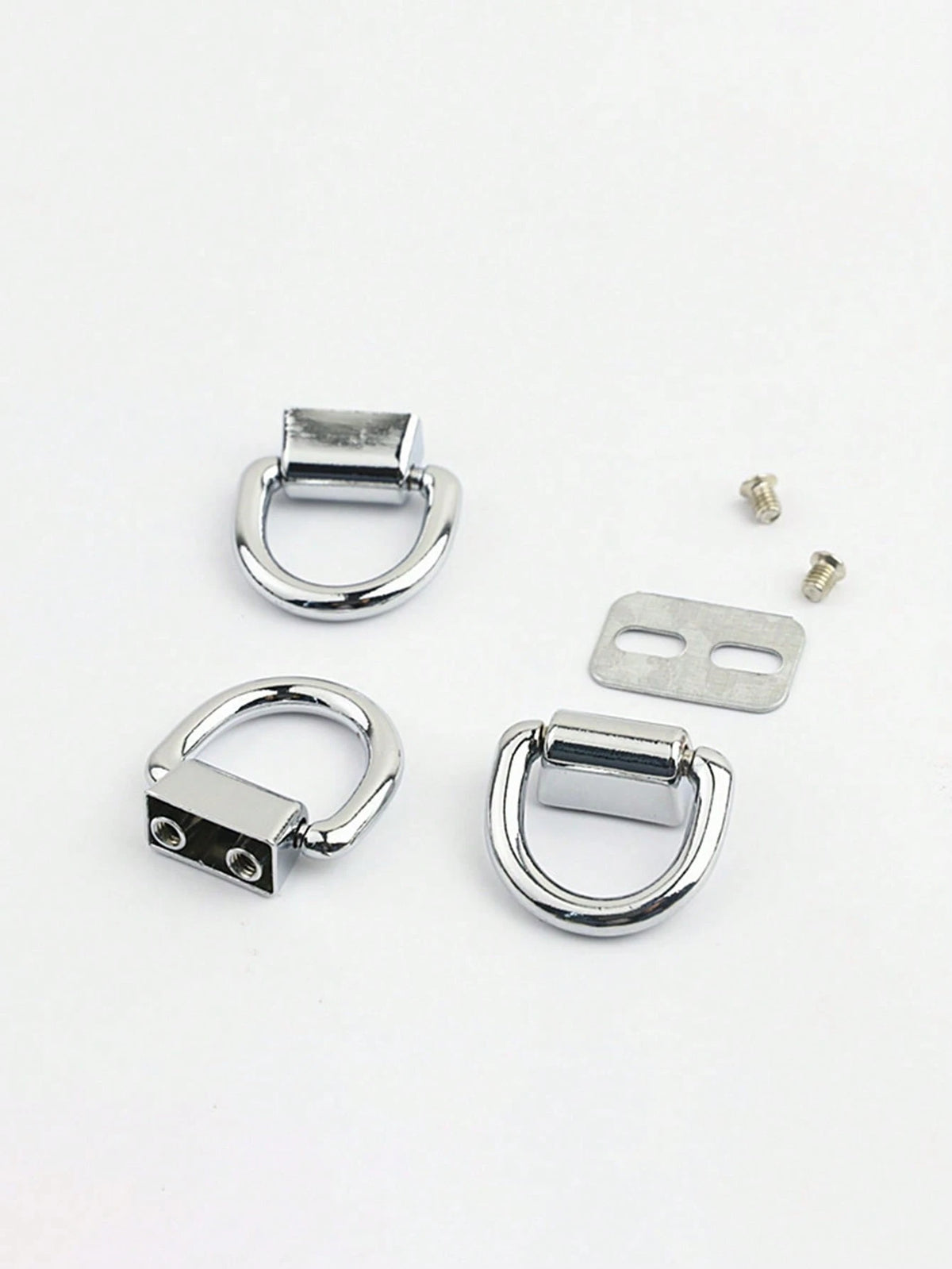 Metal D-Ring Lobster Clasp For Handbags And Crossbody Bags- DIY Wallet Chain Accessories, Detachable DIY Hardware With Screw Accessories, Suitable For Bags And Phone Cases, Tools Not Included