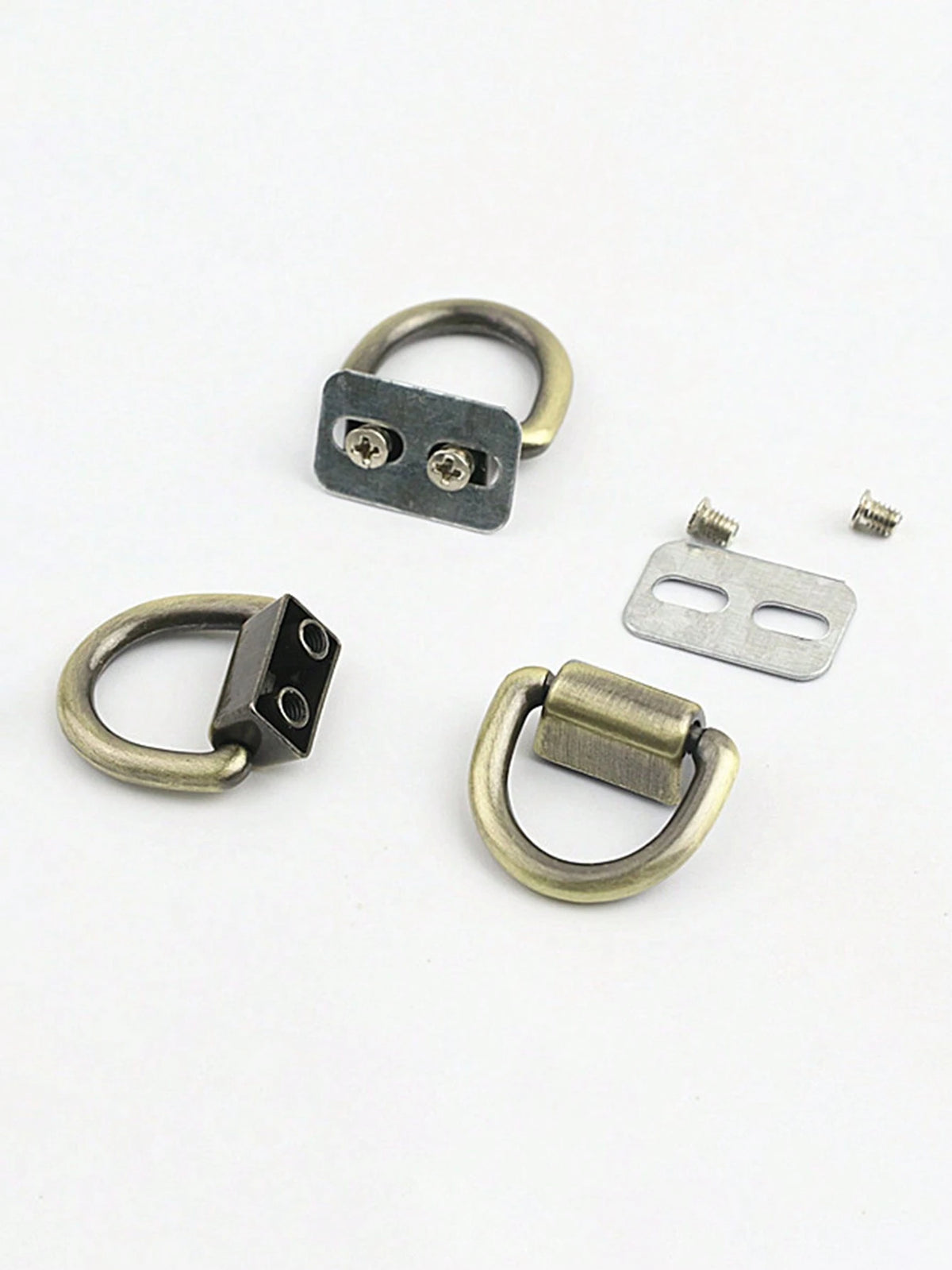 Metal D-Ring Lobster Clasp For Handbags And Crossbody Bags- DIY Wallet Chain Accessories, Detachable DIY Hardware With Screw Accessories, Suitable For Bags And Phone Cases, Tools Not Included