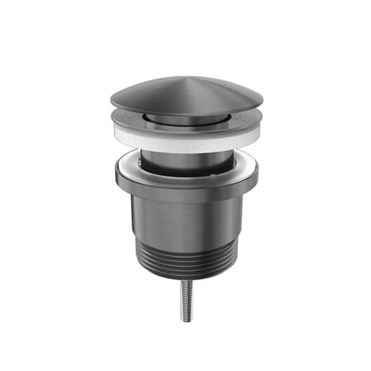 Mica Universal Pop Up Waste Gunmetal Basins Arova