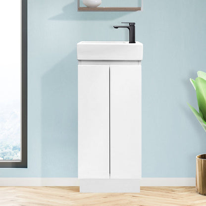 MINI 40cm Compact Bathroom Vanity Vanities & Mirrors Arova Cabinet Only