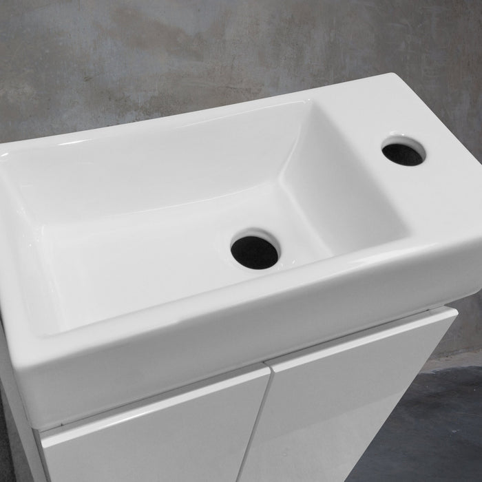 MINI 40cm Compact Bathroom Vanity Vanities & Mirrors Arova