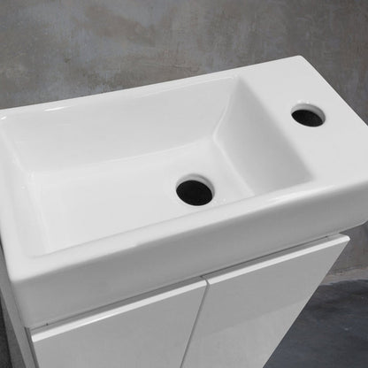 MINI 40cm Compact Bathroom Vanity Vanities & Mirrors Arova