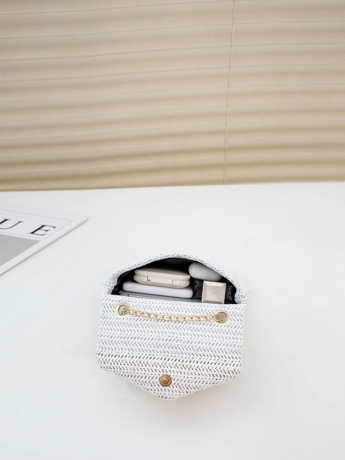 Mini Fashionable Flap Chain Crossbody Bag, Women's Shoulder Messenger Bag For Phone, Gift, Vacation, Shopping