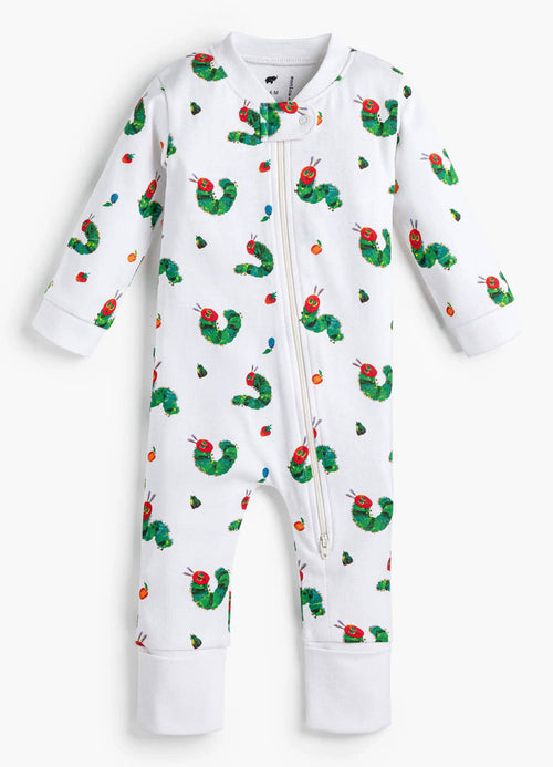 Monica + Andy Zip Romper - The Very Hungry Caterpillar