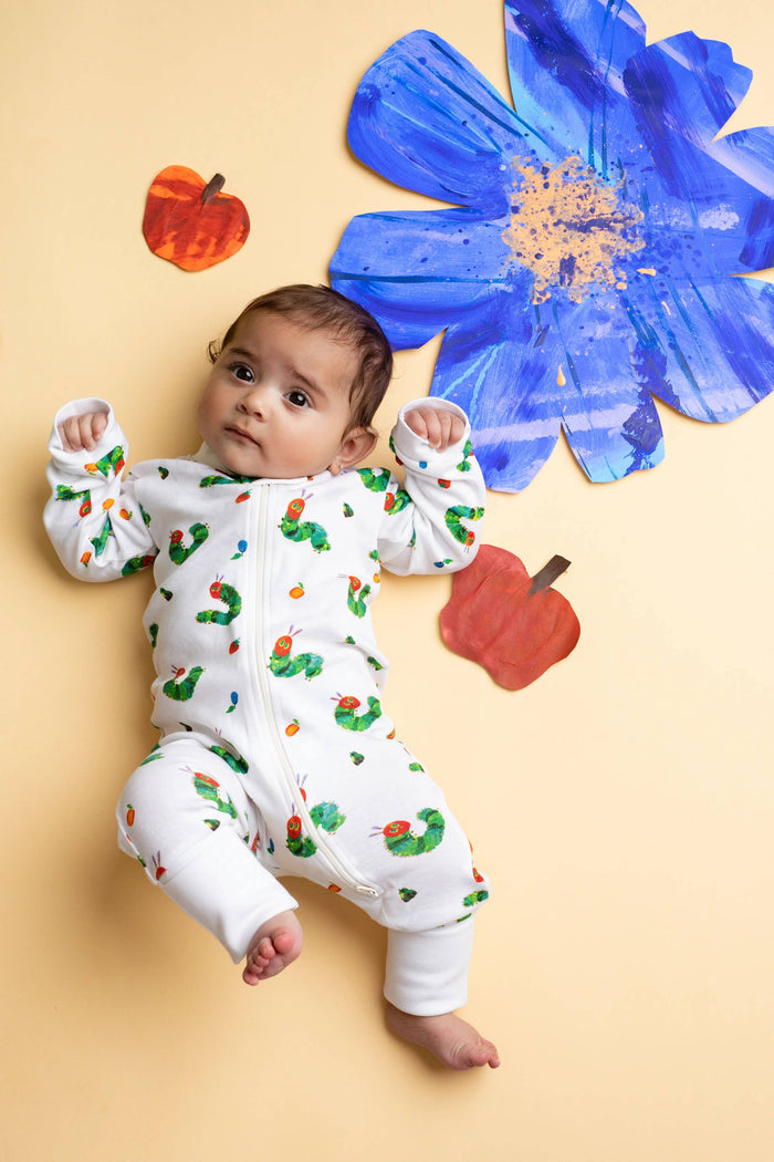 Monica + Andy Zip Romper - The Very Hungry Caterpillar