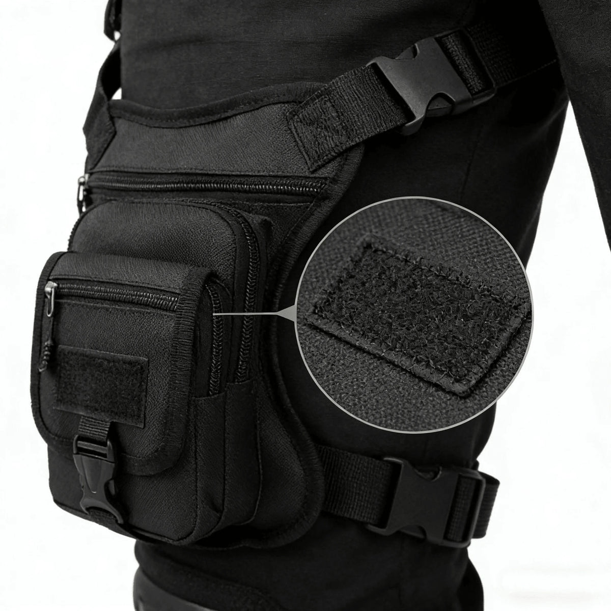 Motorcycle Riding Leg Bag, Construction Work Tactical Multi-Function Waist Bag, Men's Large Capacity Casual Sports Camouflage Backpack, Outdoor Waist Bag, Sports Waist Bag, Men's Outdoor Waist Bag, La