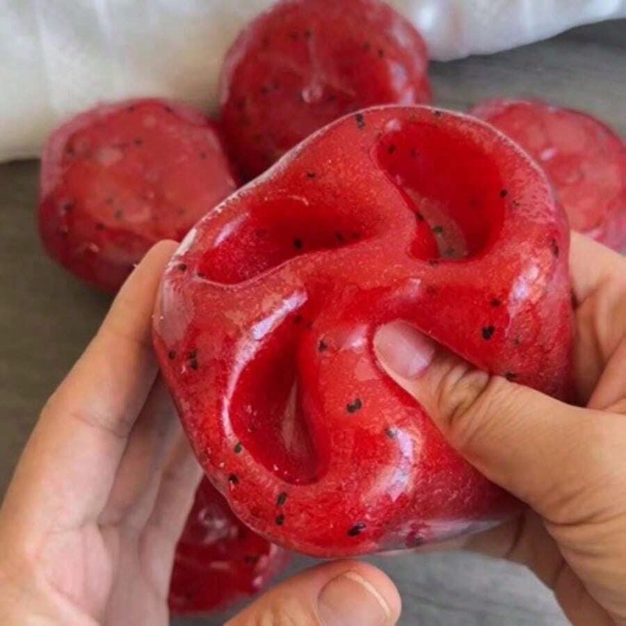 Mud Texture Smoothie Jelly Squishy Toys, Speckled Potato Mash Fidget Toy, Malleable Slow Rebound Handmade Vent Toy, Calming Tactile Squishy Stress Toy For Indoor Leisure Play