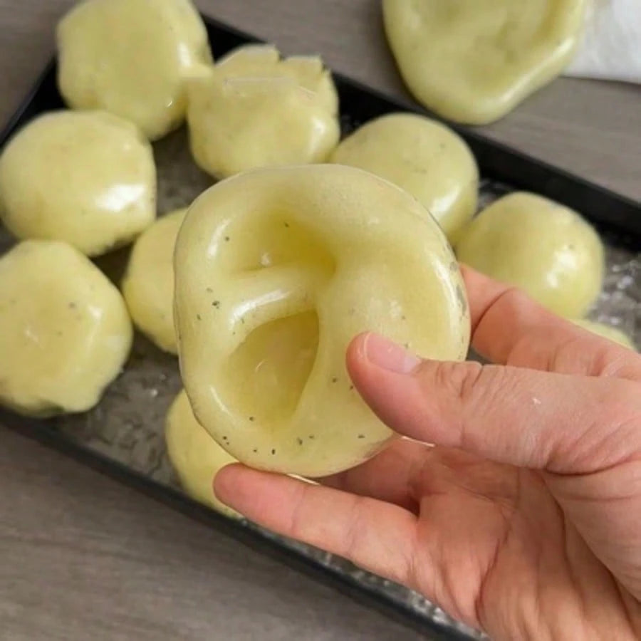 Mud Texture Smoothie Jelly Squishy Toys, Speckled Potato Mash Fidget Toy, Malleable Slow Rebound Handmade Vent Toy, Calming Tactile Squishy Stress Toy For Indoor Leisure Play