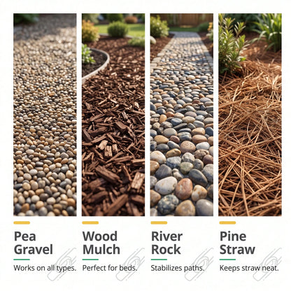 Mulch & Rock Glue Max 144oz- Premium Gravel Stabilizer Glue, 2.12L Strong Bond For Landscaping Rocks/Pebbles, Waterproof & Fast-Drying Mulch Binder, Ideal For Walkways, Patios & Decorative Landscapin