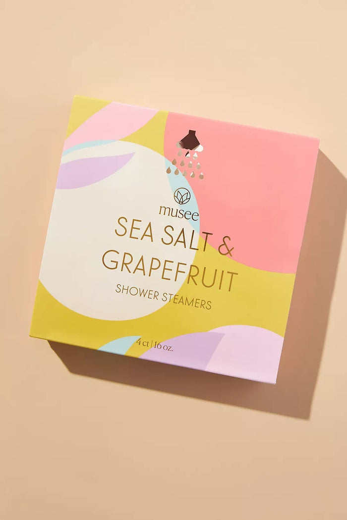 Musee - Sea Salt and Grapefruit Shower Steamers