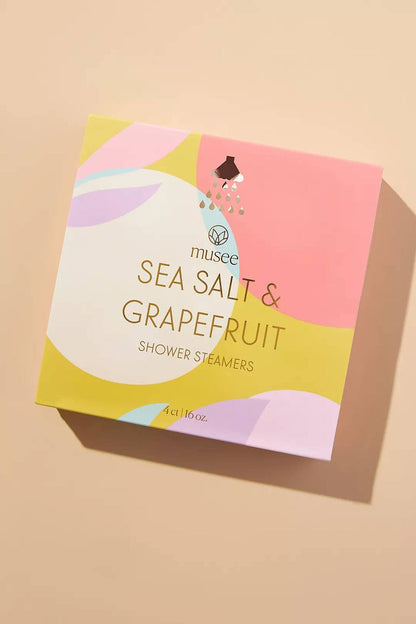 Musee - Sea Salt and Grapefruit Shower Steamers